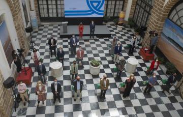 La celebración del, día de la provincia en Fitur se ha desarrollado telemáticamente desde la Diputación de Cádiz 