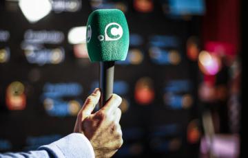 Micrófono del Onda Cádiz RTV