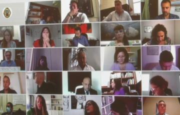 Sesión telemática del pleno