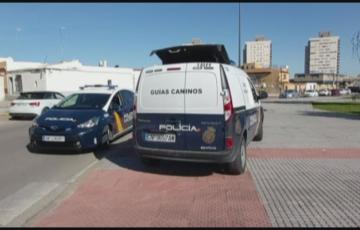 Imagen del operativo antidroga de esta mañana 