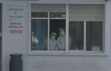 Sanitarios en el Puerta del Mar 