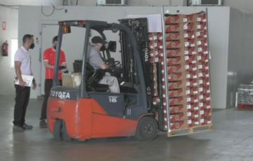 El programa de Ayuda Alimentaria reparte en la provincia más de un millón cien mil kilos de productos de primera necesidad para personas en riesgo de exclusión