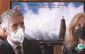 El ministro del Interior, Fernando Grande-Marlaska, durante la presentación del plan 