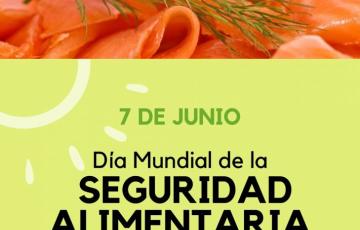 Cartel conmemorativo del día de la Seguridad Alimentaria 