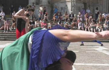 Imagen del espectáculo del Conservatorio de Maribel Gallardo en la Catedral 