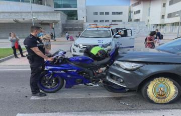 Foto del siniestro. Imagen propiedad de la Policía Local 