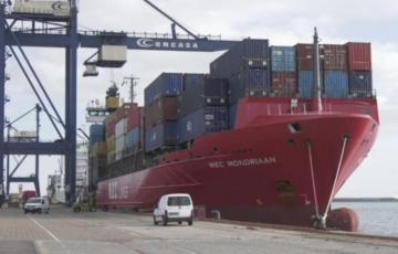 Terminal de Contenedores del muelle Reina Victoria de Cádiz 