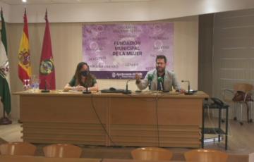 Lorena Garrón e José Ignacio García en rueda de prensa