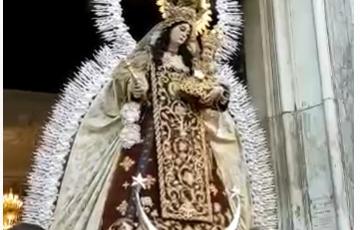 La cofradía no anunció la salida para evitar aglomeraciones