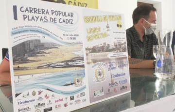 La playa acogerá tres carreras populares a partir del próximo sábado