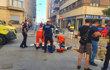 El trabajador sufrió una parada cardiorespiratoria