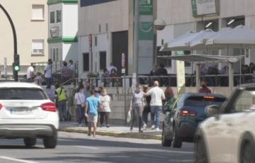 Avenida a la altura del hospital