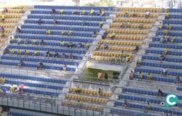 El Cádiz CF podrá ampliar el aforo para los encuentros de liga ante Levante y Osasuna