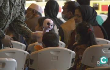 Rota acoge unas 1700 personas evacuadas 