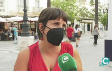 La concejala de Medio Ambiente, Rocío Sáez 