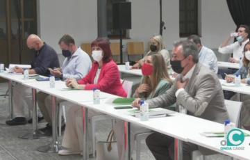 Cerca de un centenar de cargos han participado en la reunión de la Interparlamentaria del PSOE de Andalucía