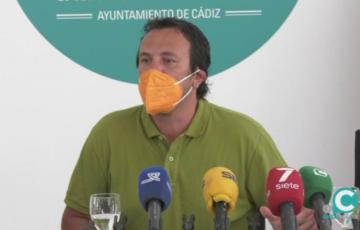 El alcalde de Cádiz, José María González