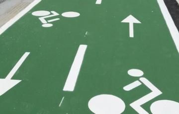 Imagen del carril bici de la capital 
