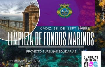 El Ayuntamiento se suma a la campaña de Limpieza de Fondos Marinos que se celebrará el sábado 18.