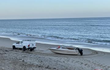 La embarcación ha sido avistada a primera hora de la mañana