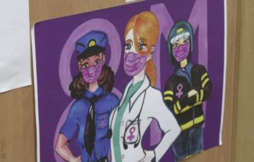 La Fundación de la Mujer acoge exposición con las obras del I Concurso de Murales Feministas