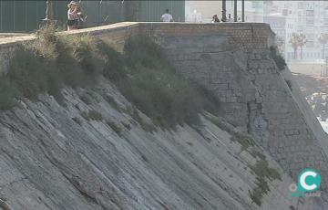 Parte de las murallas se encontraba en estado crítico