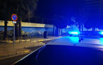 Foto difundida por la policía local