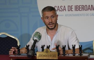 El concejal de Fomento y Empleo del Ayuntamiento de Cádiz, Carlos Paradas