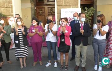 Lectura de manifiesto de Agamama.