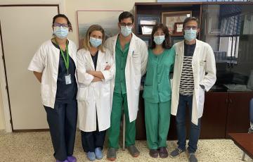 Equipo técnicas reconstrucción mamaria de Hospital Universitario Puerta del Mar