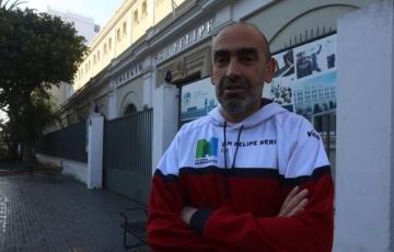 Recuerdo por el fallecimiento del entrenador de baloncesto de San Felipe Neri, Paco Sanz.