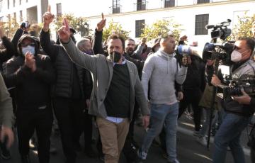 El alcalde ha apoyado a los trabajadores del metal en sus reivindicaciones