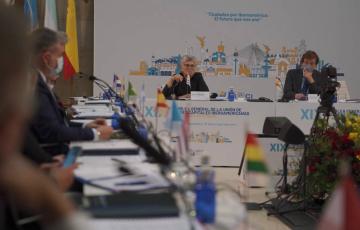 El acto finalizó con una recepción con el rey Felipe VI