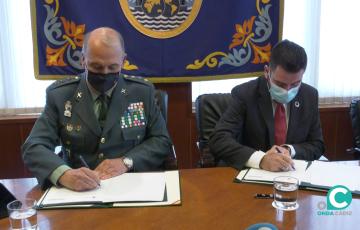 Momento de la firma del convenio en la Sede del Consorcio