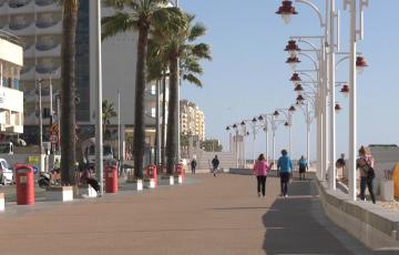 Paseo marítimo de la ciudad