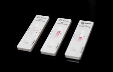 Tests de antígenos preparado