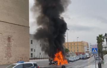 Incendio en Campo del Sur 