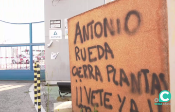 Pintadas reivindicativas.