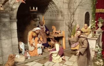 Gonzalo Carrillo es uno de los artistas del belén