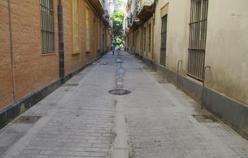 La vía ha estado cortada durante 5 meses por las obras