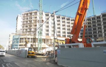 Las obras del nuevo hotel de Tiempo Libre se prevé que finalicen el próximo verano