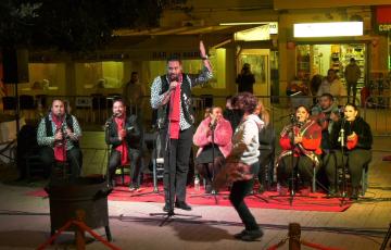 El grupo de Flamencos La Tata anoche
