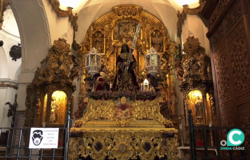 Paso del Nazareno esta mañana.