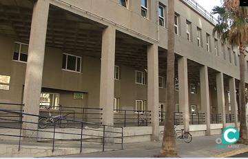 Fachada del Pabellón 'Ciudad de Cádiz'