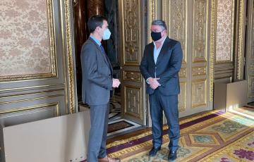 El concejal de Presidencia abre nuevas vías de colaboración institucional y profundiza en proyectos de Casa de Iberoamérica con diversos agentes e instituciones.