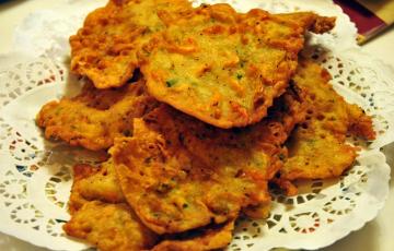 Tortillitas de camarones