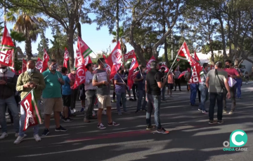 Protestas por el convenio