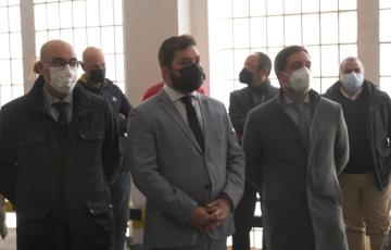 El delegado de Justicia visita los antiguos depósitos de tabaco