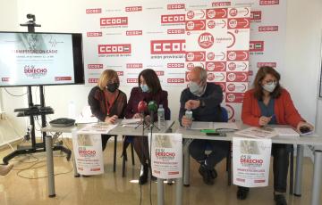 Comisiones Obreras y UGT convocan para el 19 de febrero una manifestación en defensa de la sanidad pública