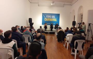 Asistentes al foro Coac en el baluarte de la Candelaria 